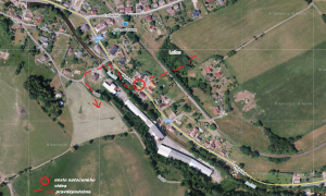 Vlk procházel zástavbou u Raspenavy